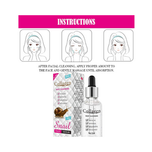 Collagen Deep Cleansing Snail Face Serum -30ml